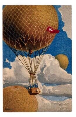 Schaupp Richard - Gordon Bennett-Wettfliegen Zürich 1909