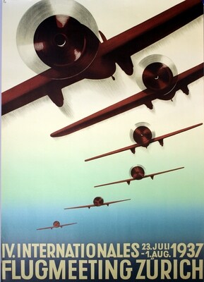 Baumberger Otto - Flugmeeting Zürich 1937