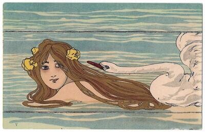 Kirchner Raphael - Leda and the swan