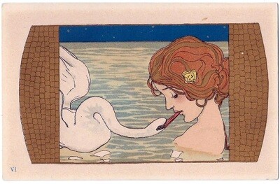 Kirchner Raphael - Leda and the swan