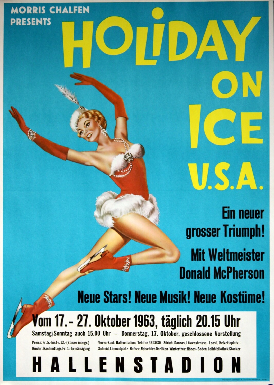 Holiday on Ice - Hallenstadion Zürich 1963