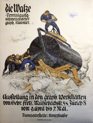 Mangold Burkhard - die Walze - Vereinigung schweizerischer graph. Künstler