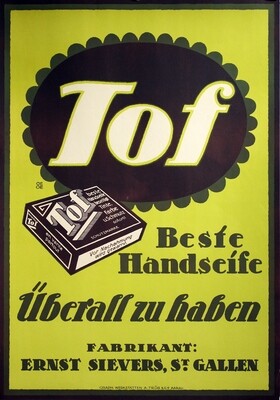 Oesch Seb. - Tof Handseife, Ernst Sievers, St. Gallen