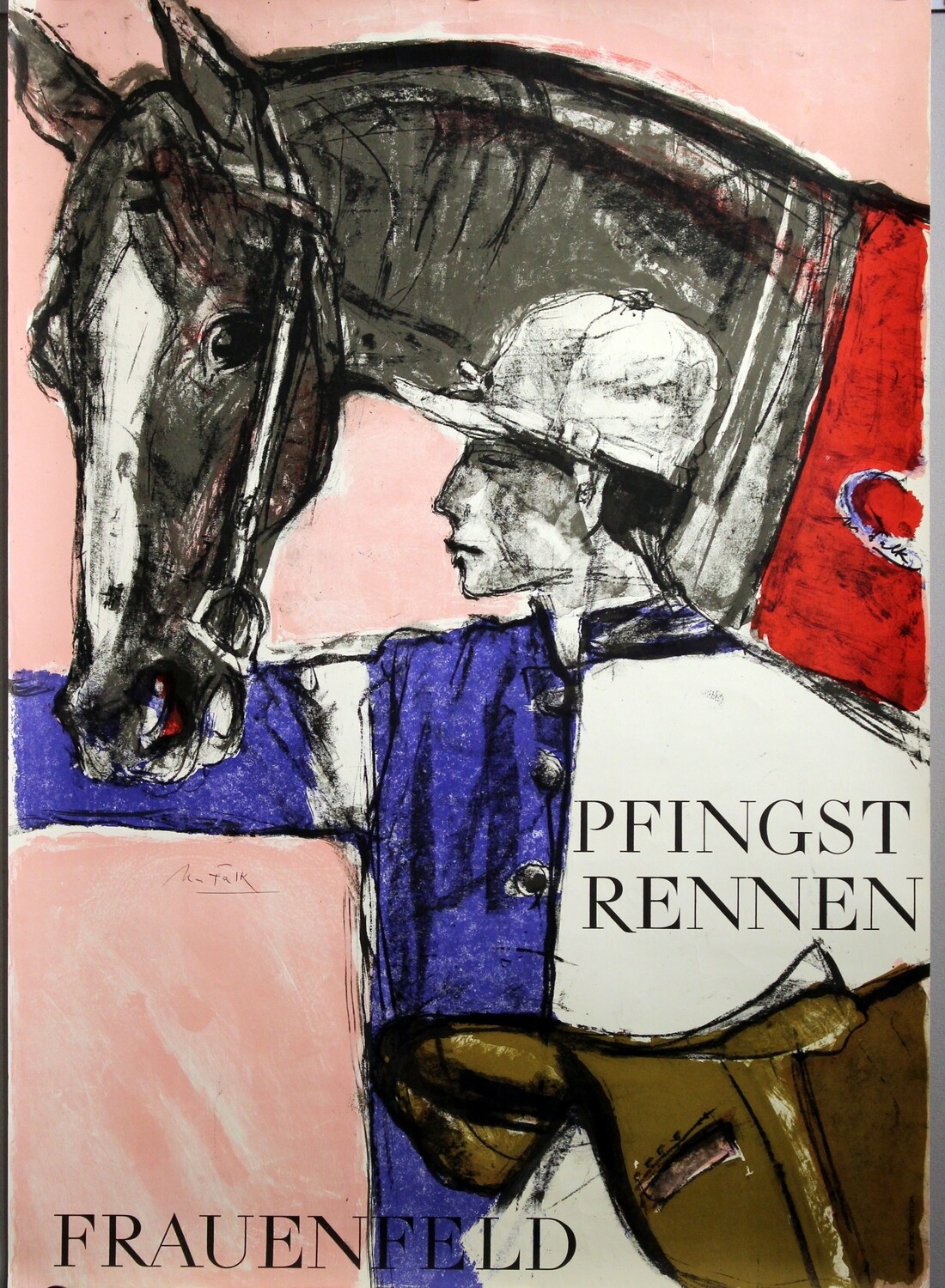 Hans Falk, Pfingst-Rennen Frauenfeld 1958