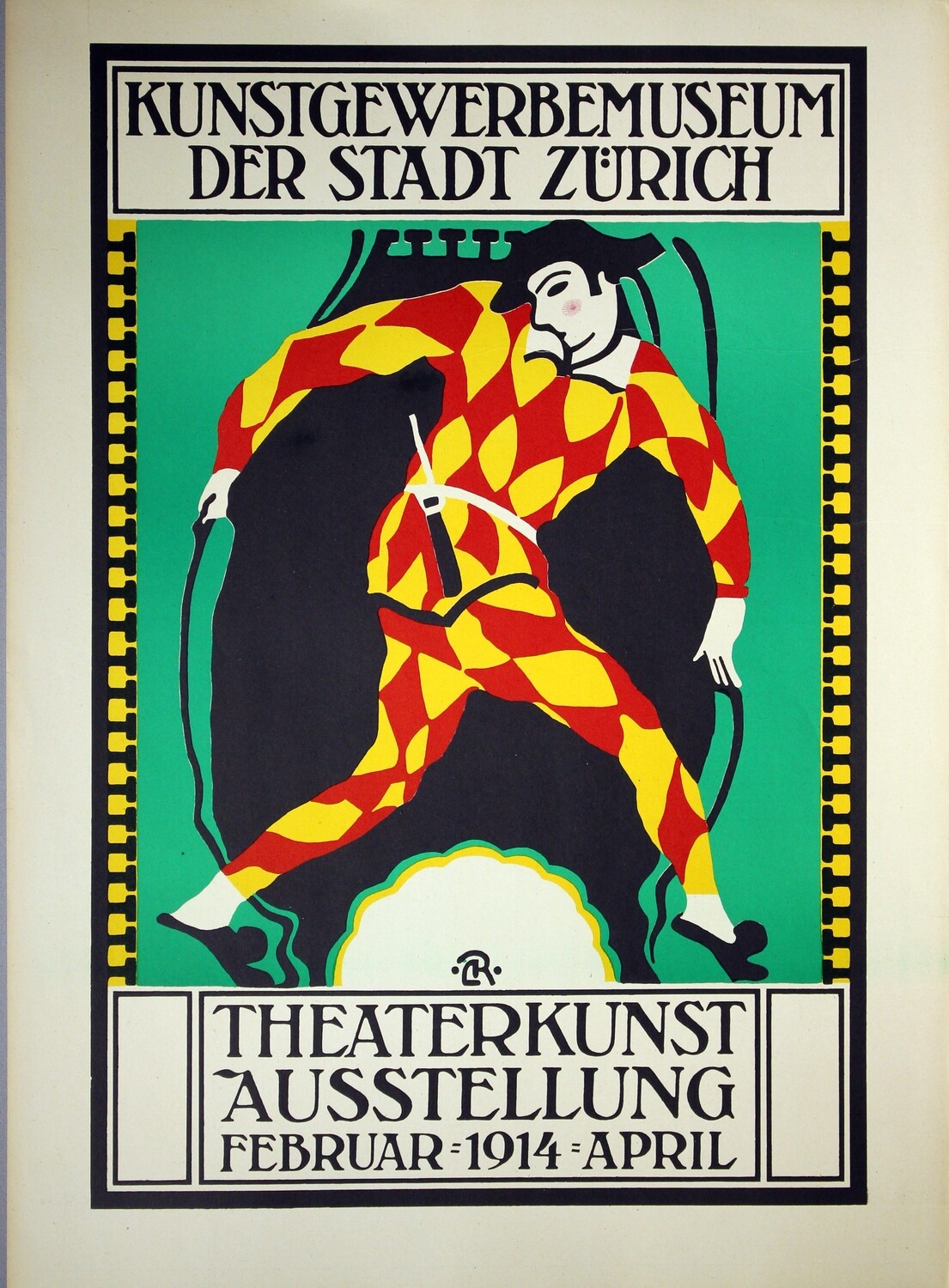 Rösch Carl  
Kunstgewerbemuseum der Stadt Zürich 
Theaterkunst-Ausstellung 1914