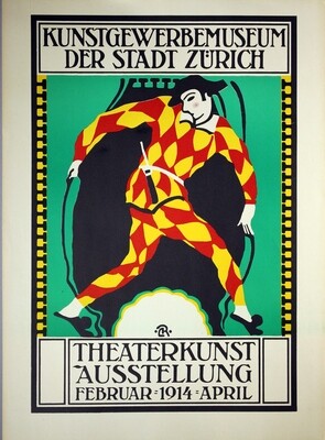Rösch Carl  
Kunstgewerbemuseum der Stadt Zürich 
Theaterkunst-Ausstellung 1914