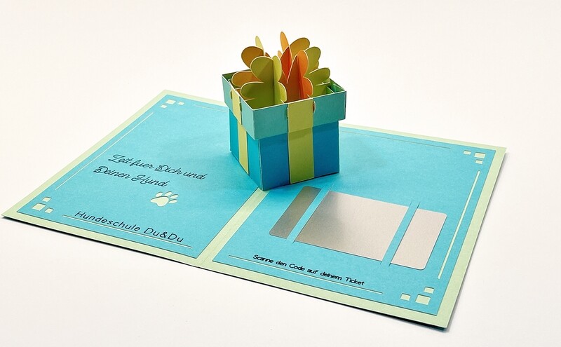 Gutscheinkarte &quot;Present Pop-Up Card&quot;