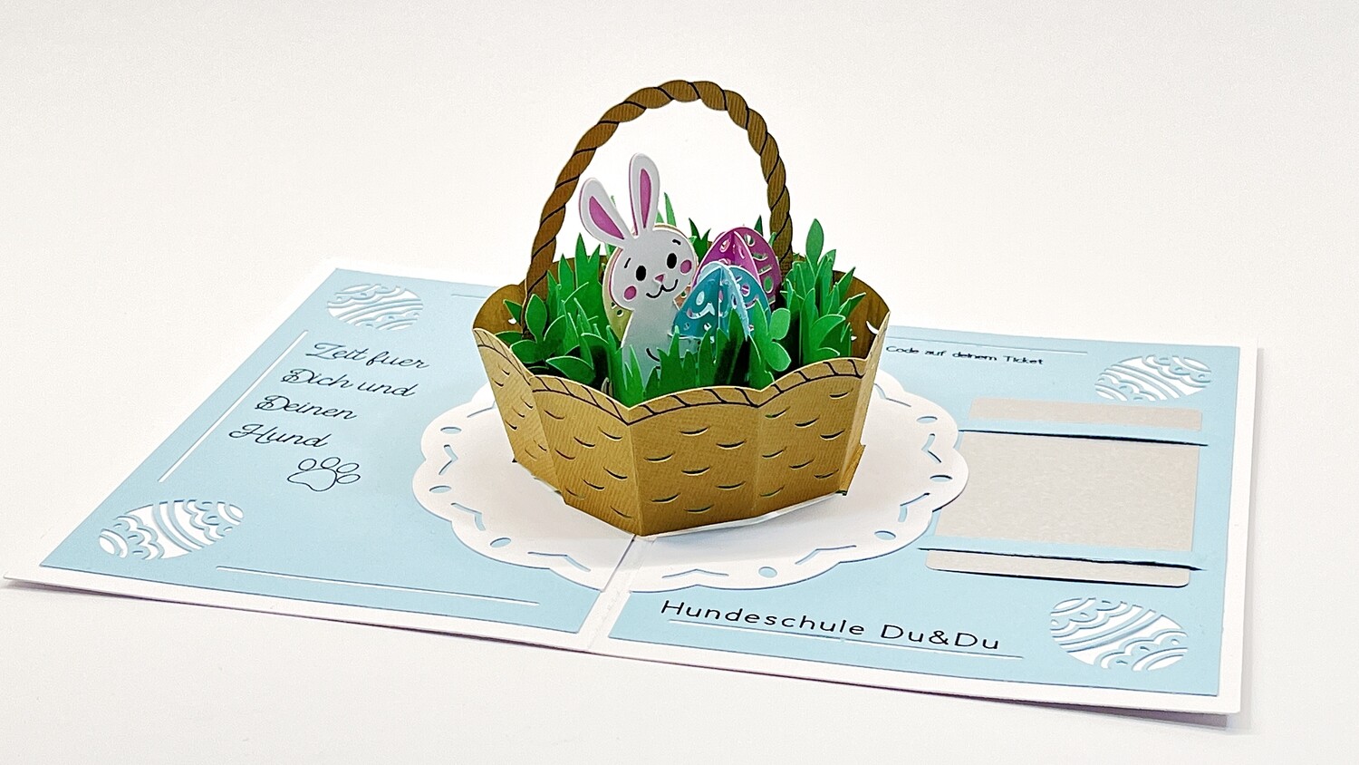 Gutscheinkarte &quot;Ostern Pop-Up Card&quot;