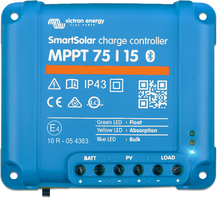 SmartSolar MPPT 100/20-48V Solarladeregler 12-48V 20A