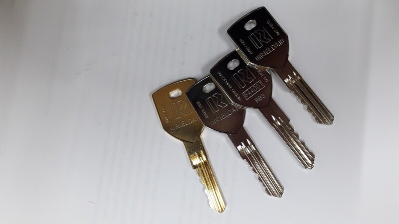 Rielda nøgle Kit  /  Change keys RIL kit RS3 1+3