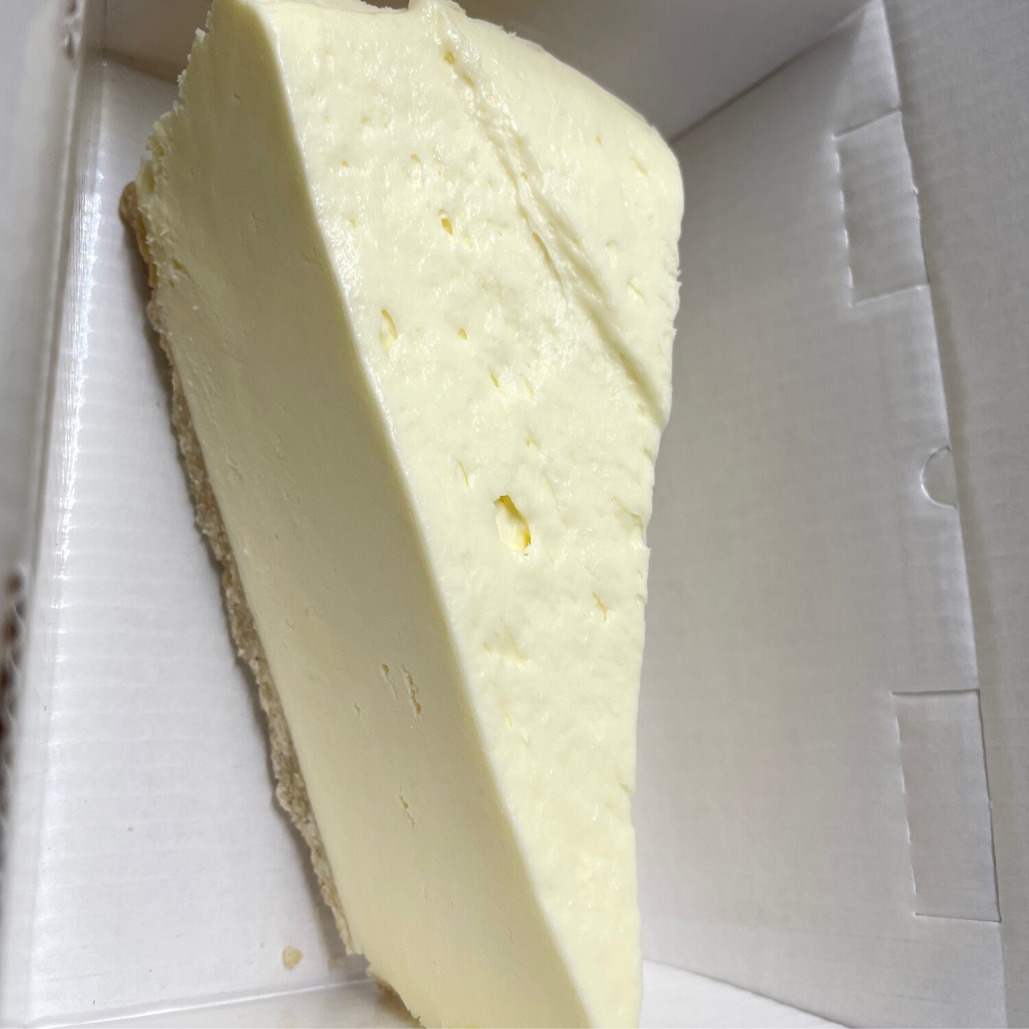 VEGAN GF Vanilla Cheesecake (Slice)