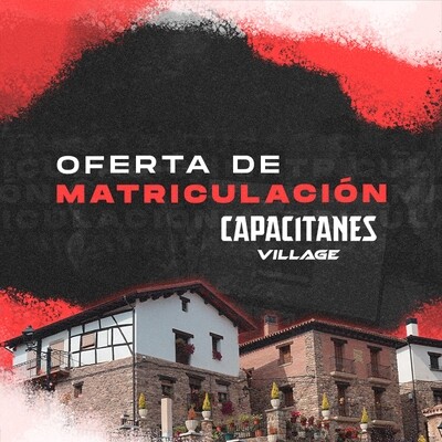 Matriculación en I Edición Capacitanes Village