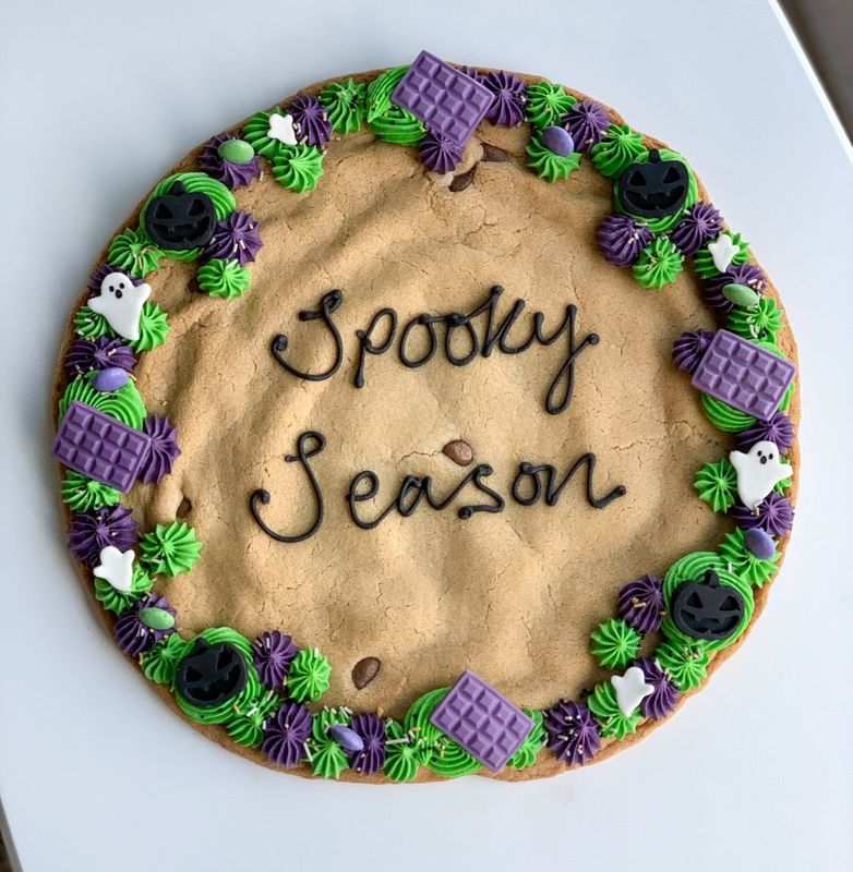 Halloween Giant Cookie Cake
