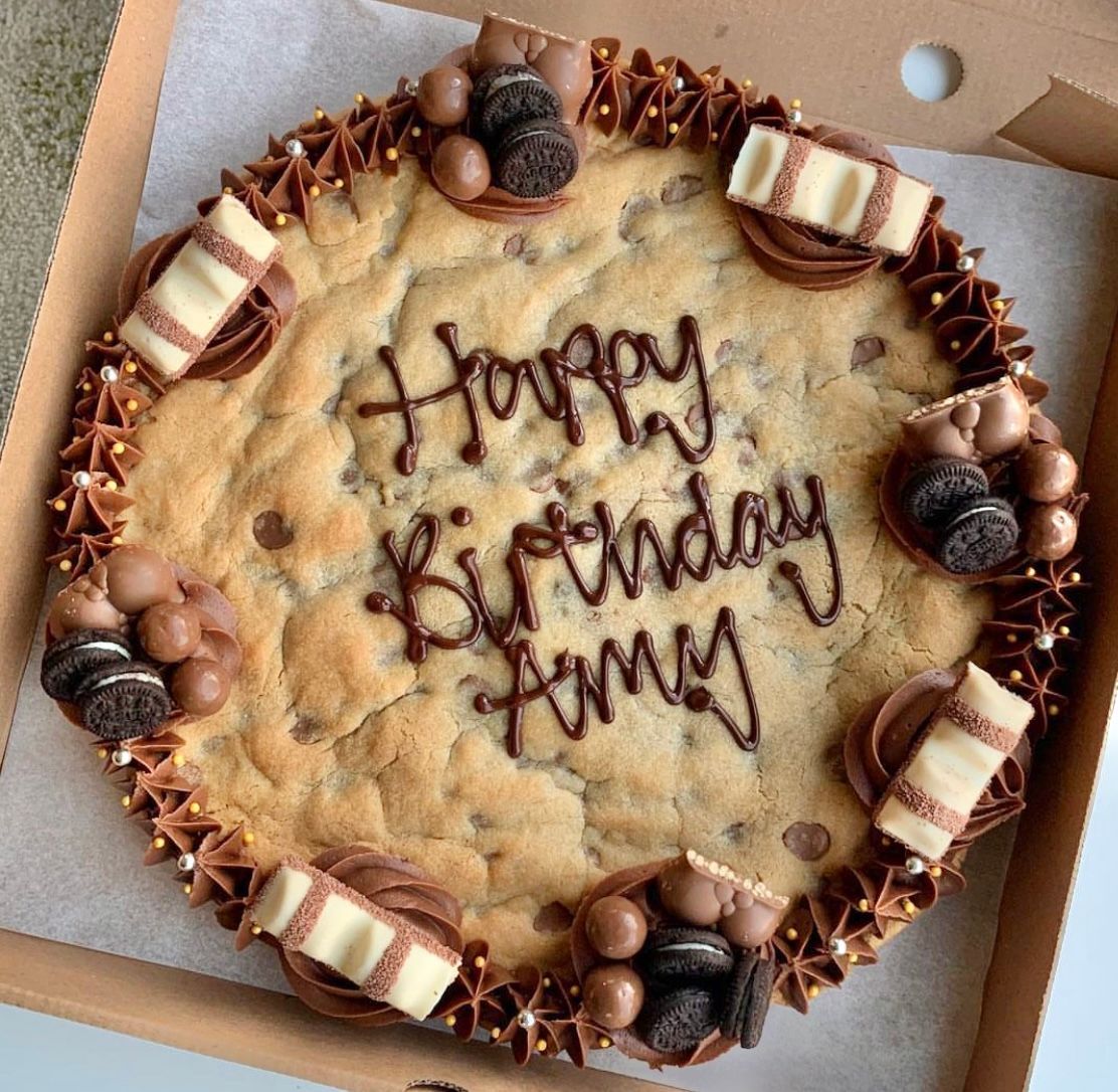 12 Inch Iced Cookie Cake with TOPPINGS 12 Inch Iced Cookie Cake with TOPPINGS