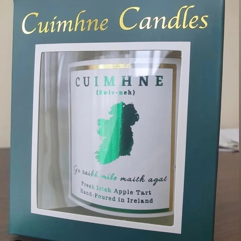 Irish Thank You Teacher Candle