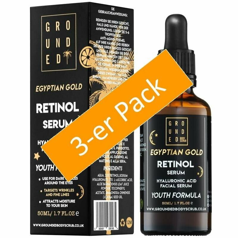 EGYPTIAN GOLD 3-er Pack