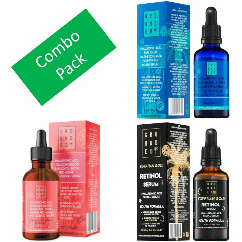 BLUE ALGAE / DRAGON BLOOD / EGYPTIAN GOLD Combo Pack