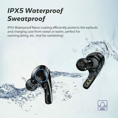 VOULAO TWS Wireless Touch Control Headphone