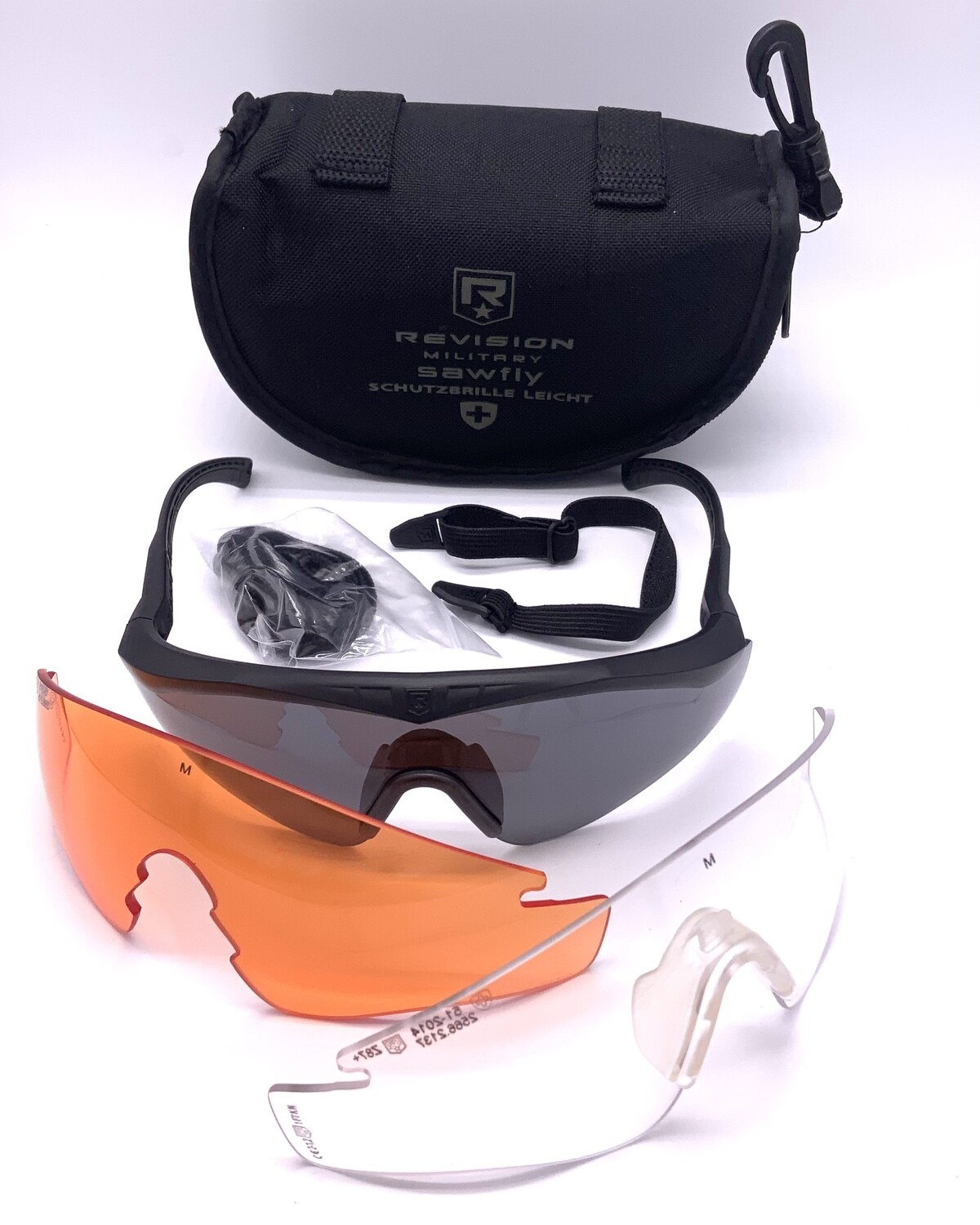 Sonnenbrille Revision Sawfly „Schutzbrille Leicht“ der Schweizer Armee Neu
