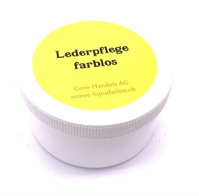 Lederfett, Lederpflege farblos