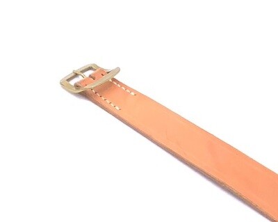 Ledergürtel hellbraun/natur