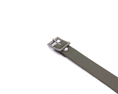 Packriemen Leder Gün/Oliv, Rucksackriemen, Lederriemen 65 cm, Lederriemli Schweizer Armee