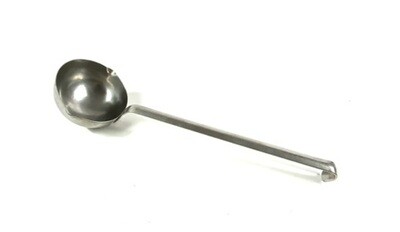 Militär Schöpfkelle Gastro Edelstahl mit Ausguss 3dl Schweizer Armee