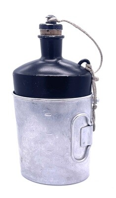 Schweizer Armee Feldflasche Flachmann, Wasserflasche Militär Trinkflasche