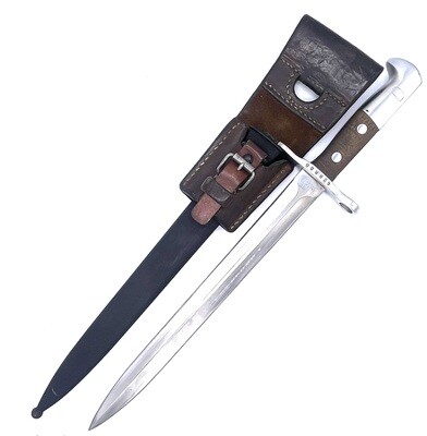 Militär Bajonett zu Karabiner 31 der Schweizer Armee