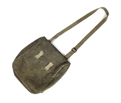 Militär Brotsack/Brottasche Schweizer Armee, Umhängetasche, Handtasche &quot;Salz und Pfeffer&quot; gebraucht
