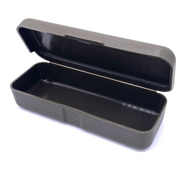 Militär Kunstsoff-Schachtel/Box/ Brillenetui Schweizer Armee