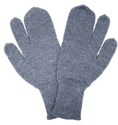 Militär Faushandschuhe, 3- Fingerhanschuhe Schweizer Armee