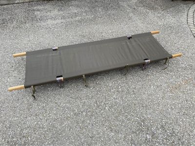 Militär Trage/Tragbare/Krankenbare/Feldbett Schweizer Armee