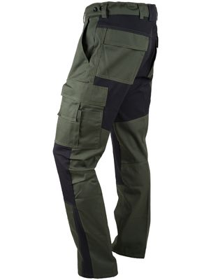 Arbeitshose Fischer/Pêcheur Bi-Flex Stretch Oliv/Grün