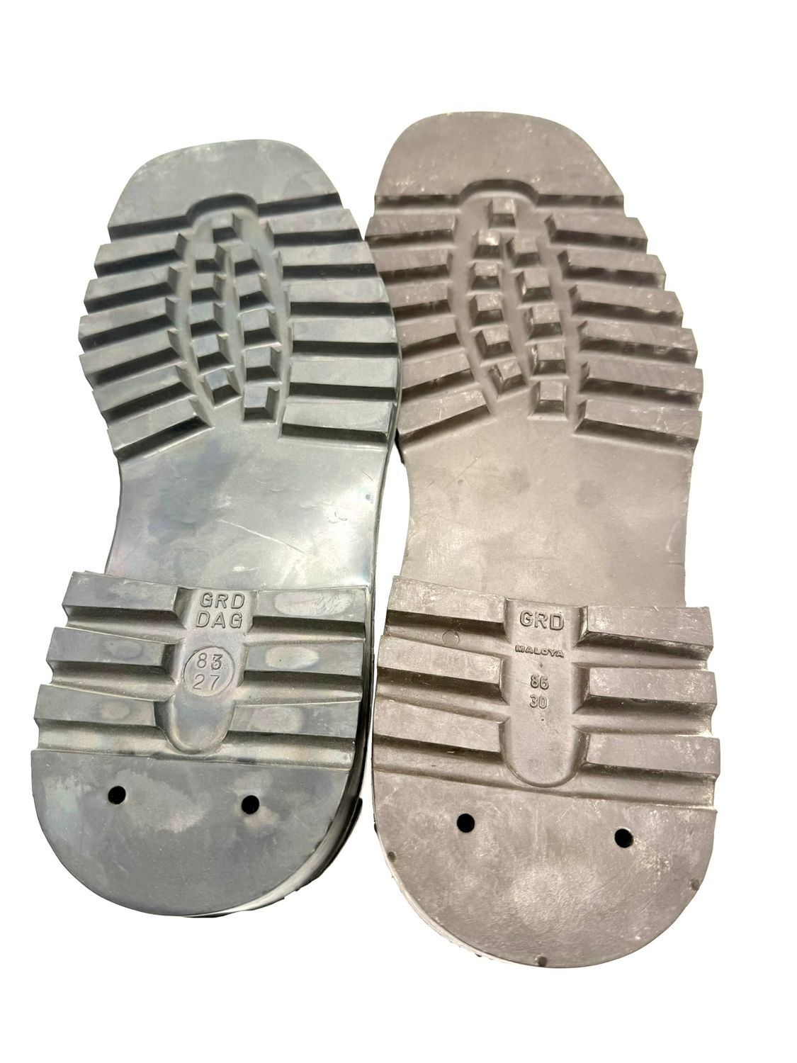 Sohle zu Ordonnanzschuhe der Schweizer Armee