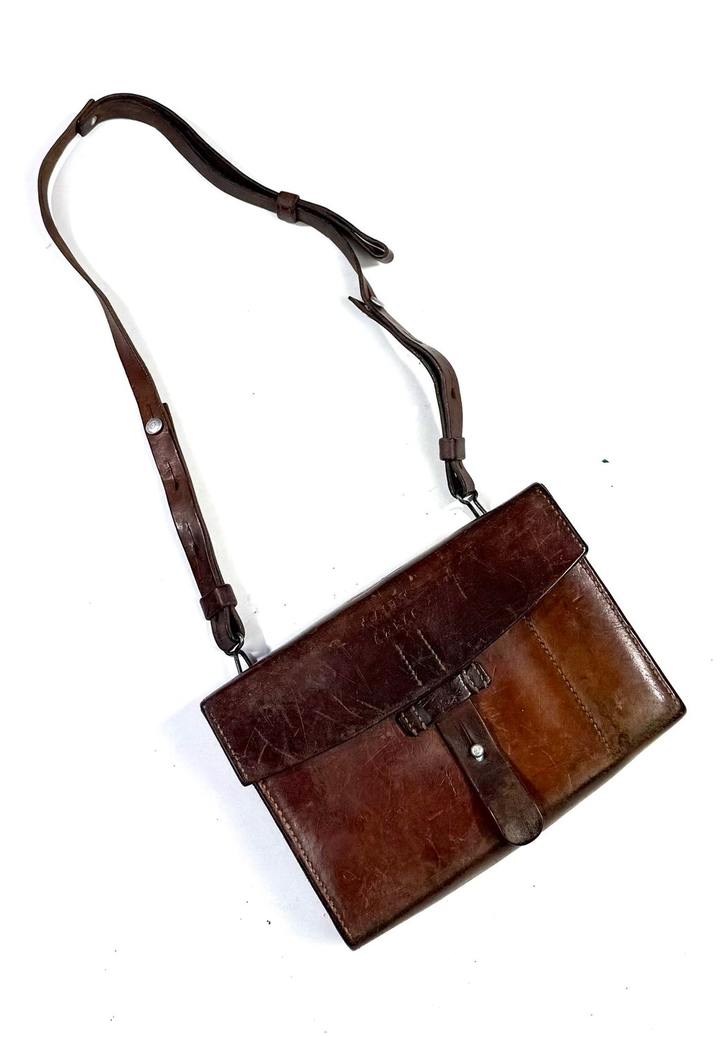 Militär Sanitätstasche Schweizer Armee, Umhängetasche Handtasche aus Leder Gebraucht