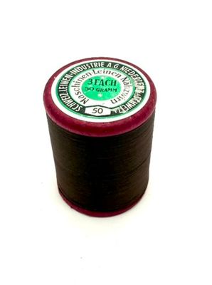 Leinenfaden, Maschinen-Leinenfaden 50 Braun Garn