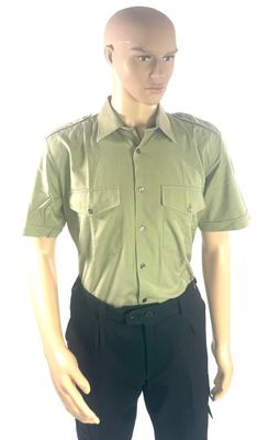 Militär Hemd Oliv Schweizer Armee Kurzarm