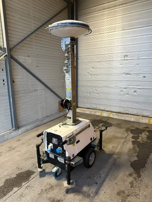 Lichtmast, Beleuchtungsmast, Schadenplatzbeleuchtung