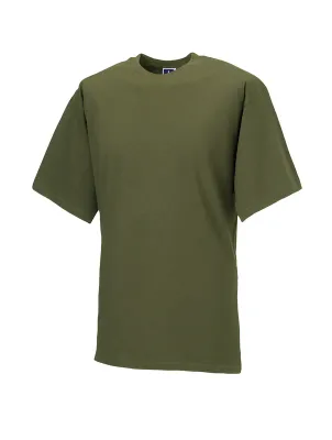 T-Shirt Baumwolle Oliv