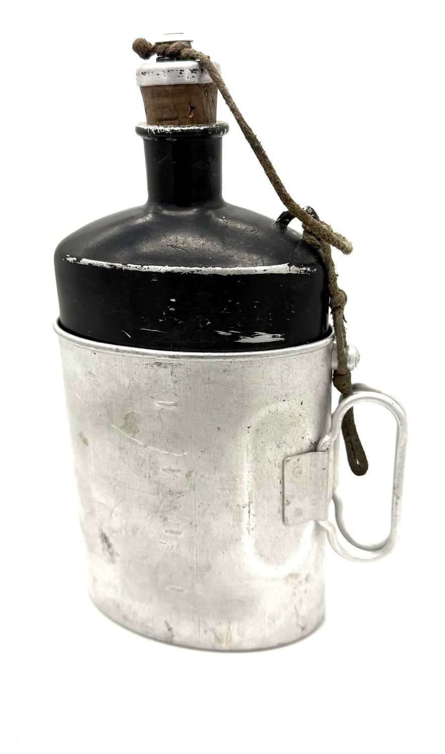 Schweizer Armee Feldflasche Flachmann, Wasserflasche Militär Trinkflasche