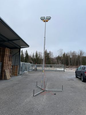 Lichtmast, Beleuchtungsmast, Schadenplatzbeleuchtung Teklite