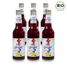 Hej Ginger - Bio Preiselbeere-Blaubeere-Ingwer