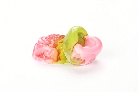 Ziepes ar rozes aromātu, Size: Sirsniņas formā