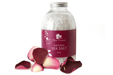 Jūras sāls ar rožu aromātu
