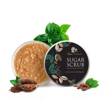 Šokolāde & piparmētra  
cukura skrubis