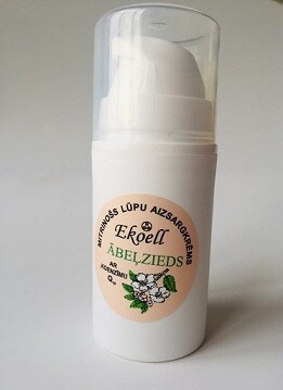 Mitrinošs lūpu aizsargkrēms  Mitrinošs lūpu aizsargkrēms "Ābeļzieds"