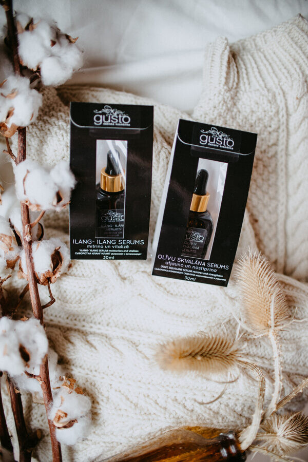 Olīvu skvalāna sejas serums