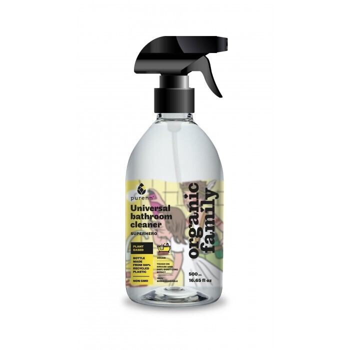 УНИВЕРСАЛЬНЫЙ ОЧИСТИТЕЛЬ ДЛЯ ВАННОЙ. СУПЕРГЕРОЙ. 500ML