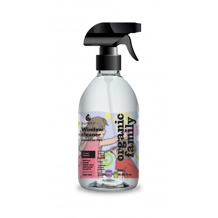 TĪRĪŠANAS LĪDZEKLIS STIKLAM UN SPOGUĻIEM. POWER OF TWO. 500ML
